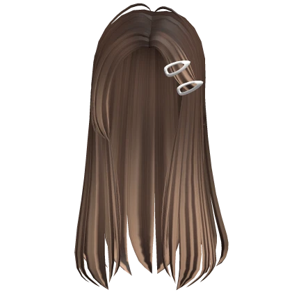 Brown to Blonde Long Flowy Hair w Hairclips