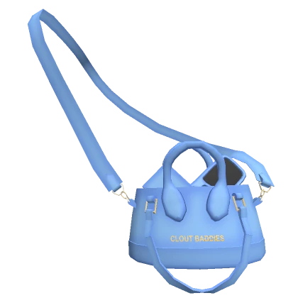 CB Mini Crossbody Handle Purse In Light Blue