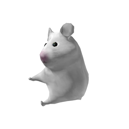 Cute Face Hamster white