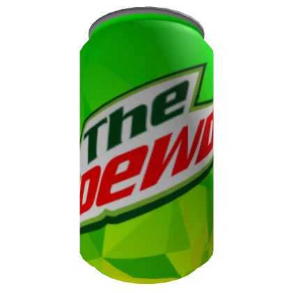 The Dewd Green Soda Can