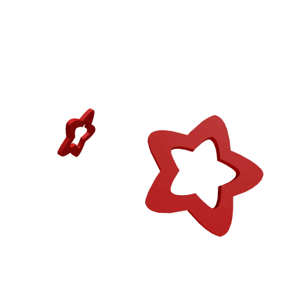 Red Star Hairclips