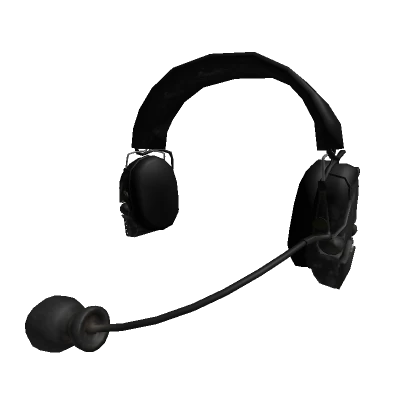 Tacticle Helment Headset Black