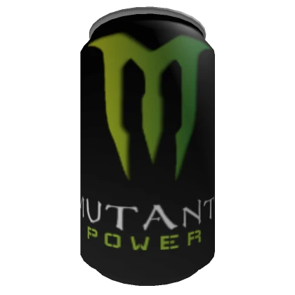 Green Mutant Power Soda Can