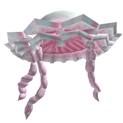 Seashore Jellyfish Plush Hat (Pastel)