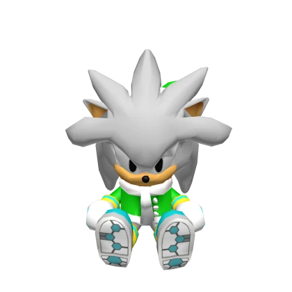 Santa Silver Plushie