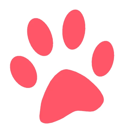 Cute Kitty Paw Face Sticker