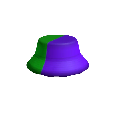 Purple-Green Bucket Hat