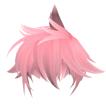 pink messy hair anime season 17