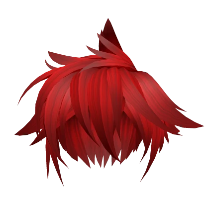 red messy hair anime season 17