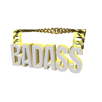 Gold Badass Chain