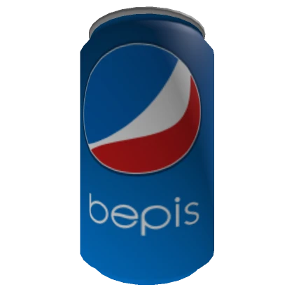 Bepis Blue Soda Can