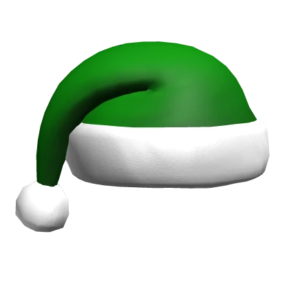 🎄 Christmas Green Santa Hat 