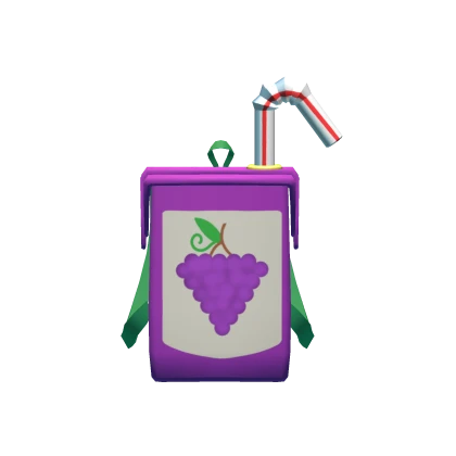 Grape Juice Box Backpack 1.0