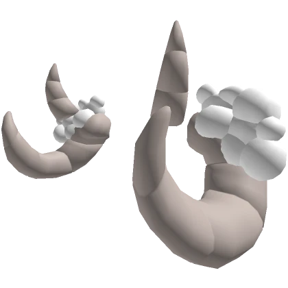 Sheep Horns with Clouds