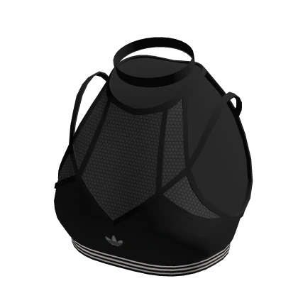 adidas Black Goth Crop (straps)