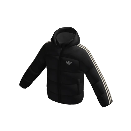 adidas Black Jacket (closed)