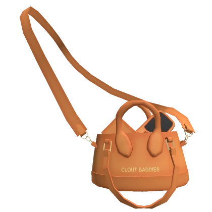 CB Mini Crossbody Handle Purse In Light Orange