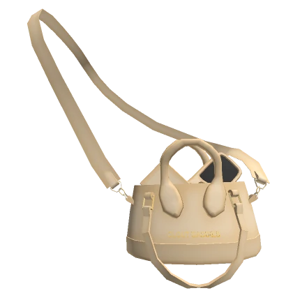 CB Mini Crossbody Handle Purse In Beige