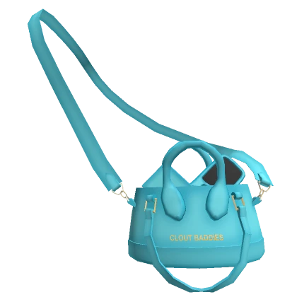 CB Mini Crossbody Handle Purse In Teal