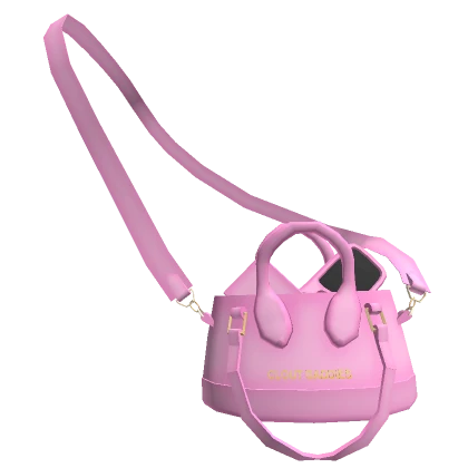  CB Mini Crossbody Handle Purse In Light Pink