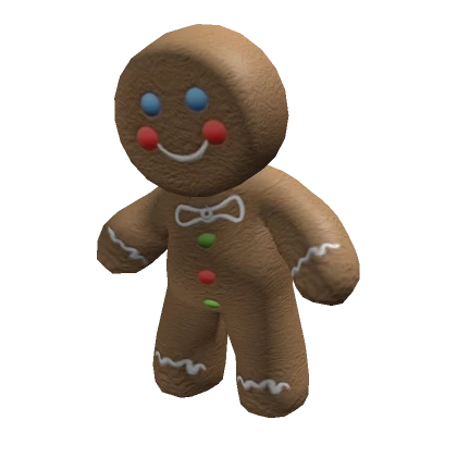 Gingerbread Man Plushie [Holdable]