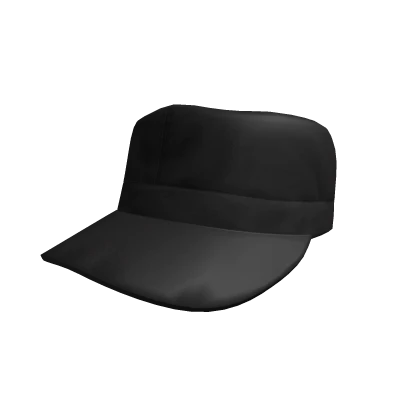 black patrol cap