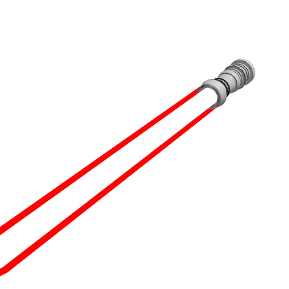 Holdable Red Dual-Bladed Laser Sword (TOP)