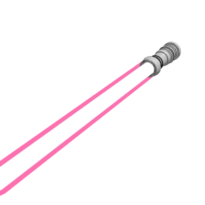 Holdable Pink Dual-Bladed Laser Sword (TOP)