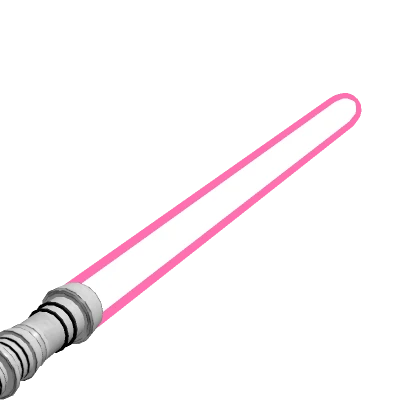 Holdable Pink Dual-Bladed Laser Sword (BOTTOM)