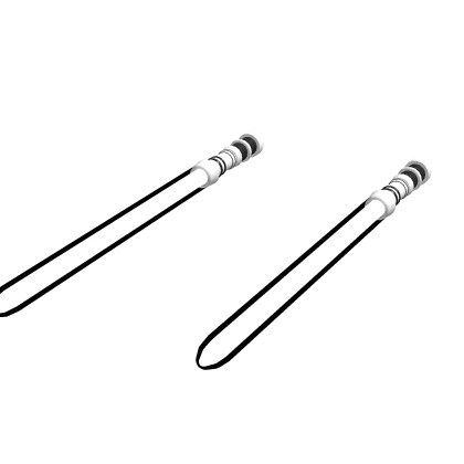 Holdable Dual Black Laser Swords Light