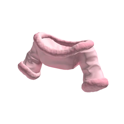 Fluffy Full Pink Cropped Off Shoulder Sweater 3.0