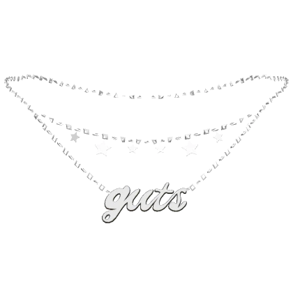 Olivia Rodrigo GUTS necklace