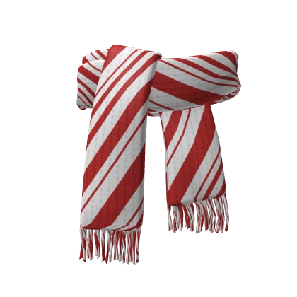Christmas Candy Cane Scarf