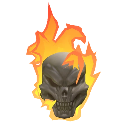 Skull of Living Flames