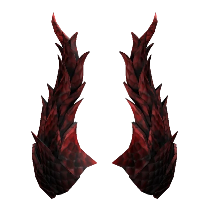 Scaly Fire Dragon Horns