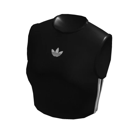 adidas Black Crop Tank