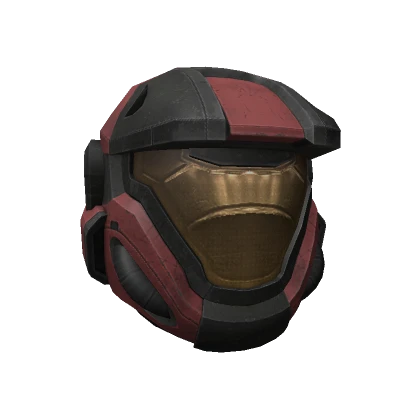 Dull Red Pattern AESIR Helmet