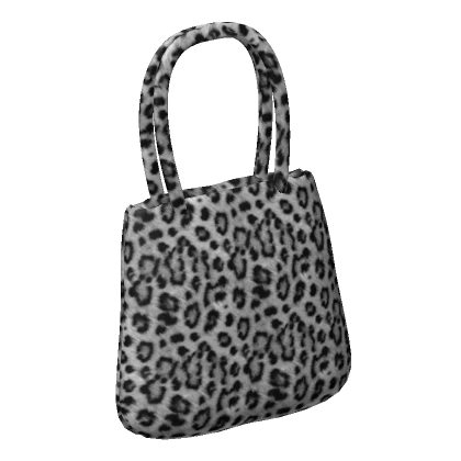 3.0 Leopard Tote Bag Gyaru Grey