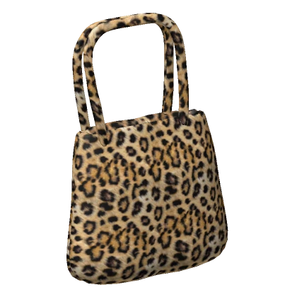 1.0 Leopard Tote Bag Gyaru