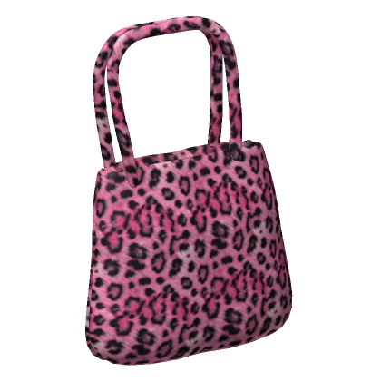 1.0 Leopard Tote Bag Gyaru Pink