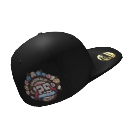 Black Fitted Baseball Cap