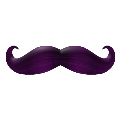 Purple Fancy Moustache