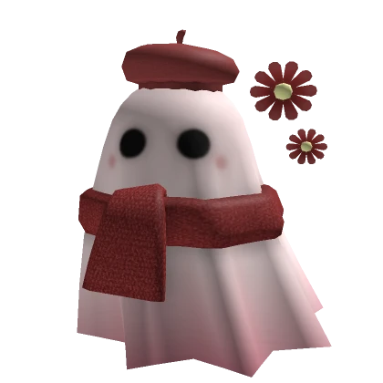 Cute Red Ghost Friend