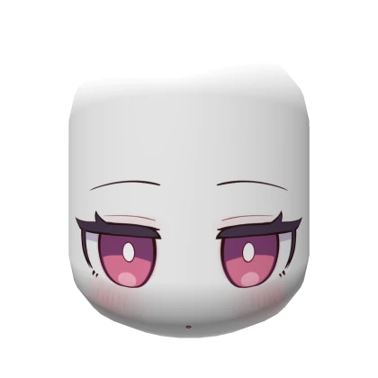 Pink Kuudere Stare