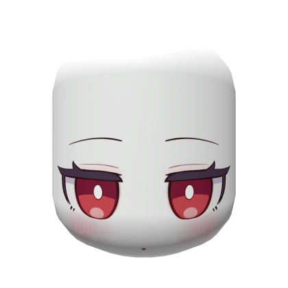 Red Kuudere Stare
