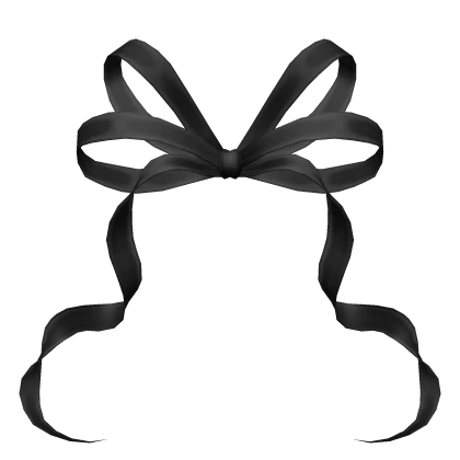 Black Fascinators Galore Hair Bow