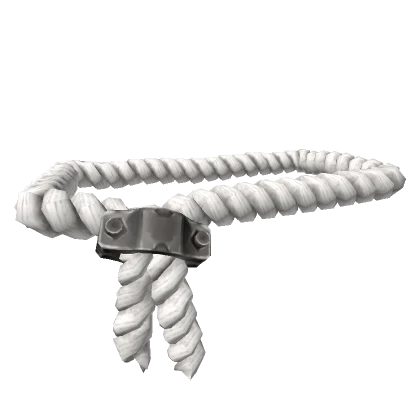 White Rope Belt