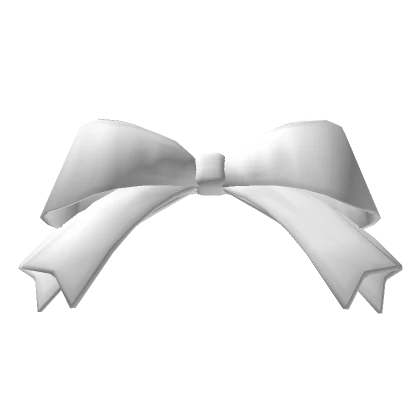 ♡ sweet white head ribbon