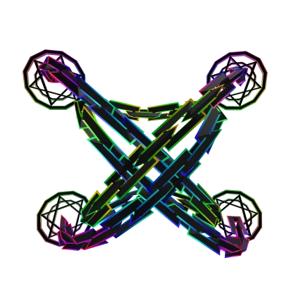Magic Chain Prison Cartoony Rainbow