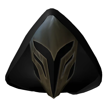 Korblox Metal Black Dominus Hood Valk Assassin